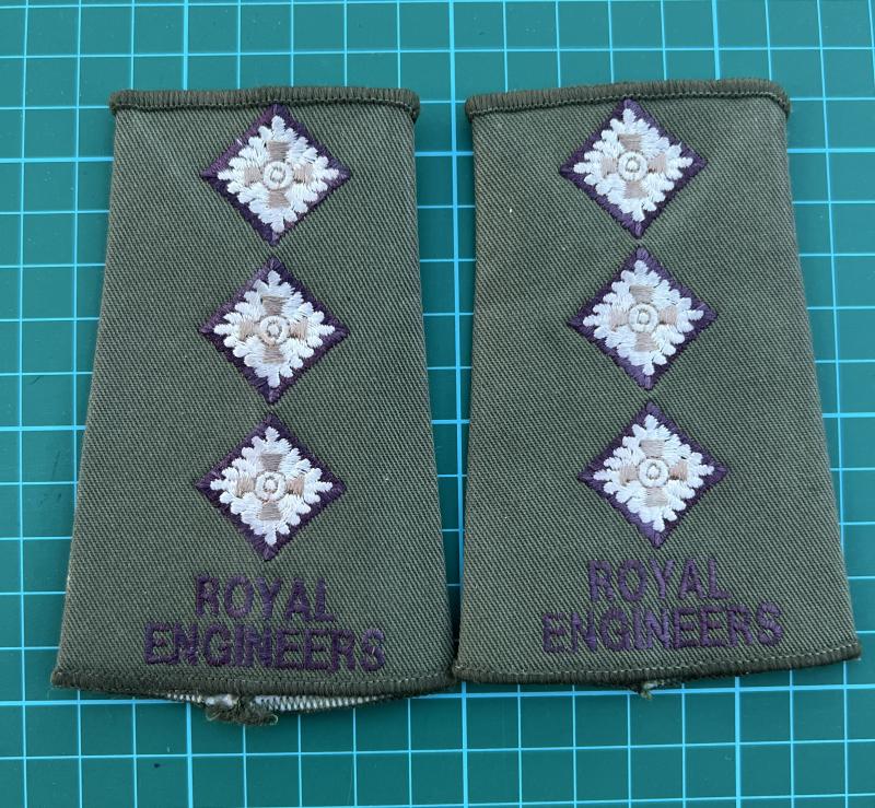 Royal Engineers Captain Rank Slides