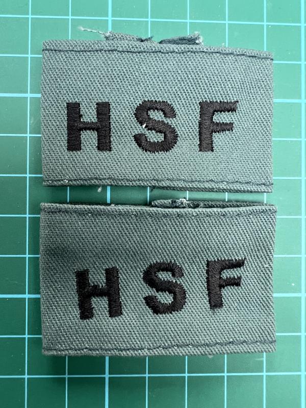 Home Service Force Slip on Shoulder Titles