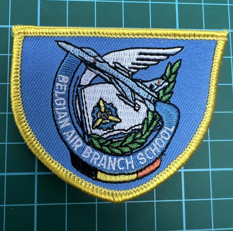 Belgium Air Branch School Patch