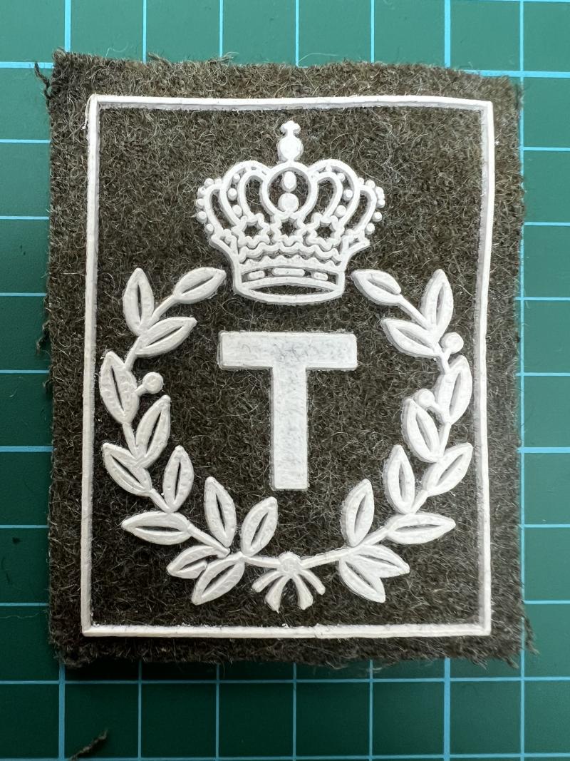 Belgium Army Trade Badge Version 2