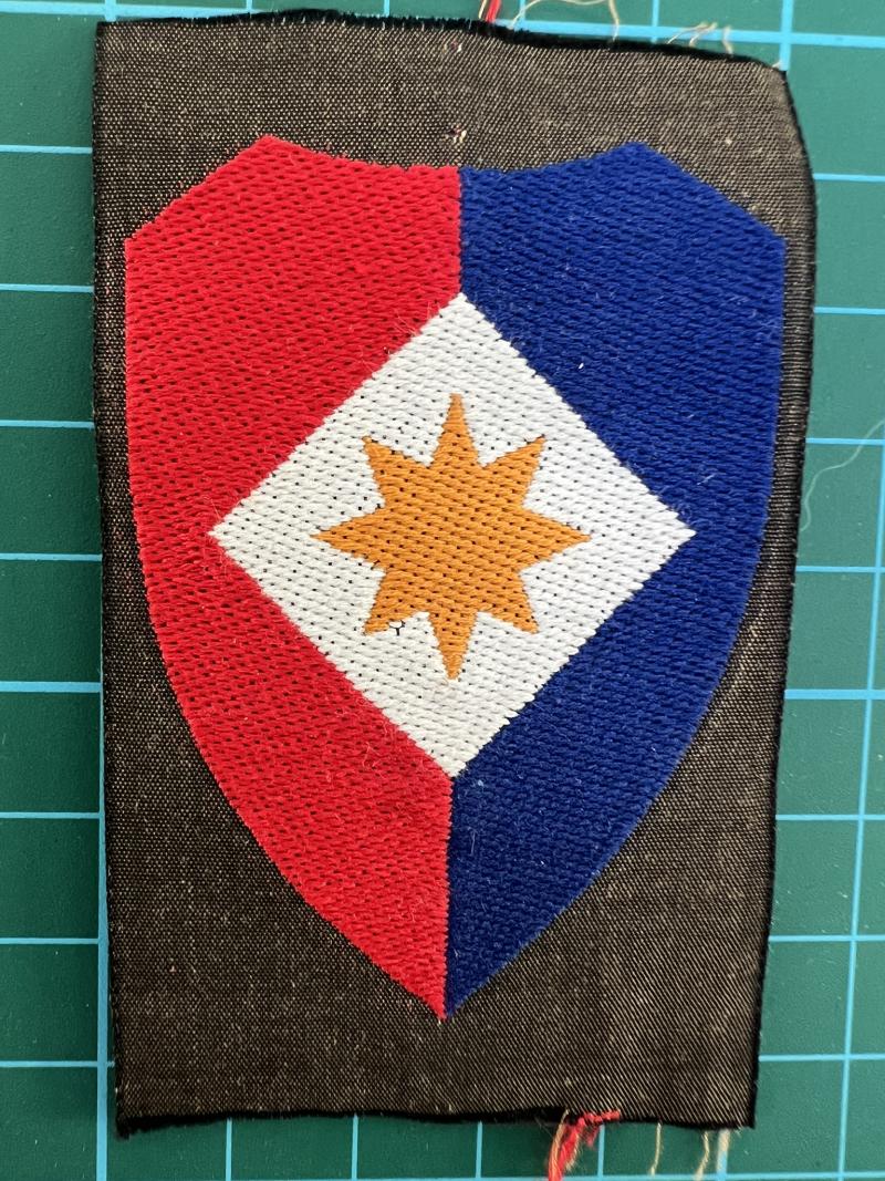 Netherlands Staff 1st Army Corps Patch 3rd Patten