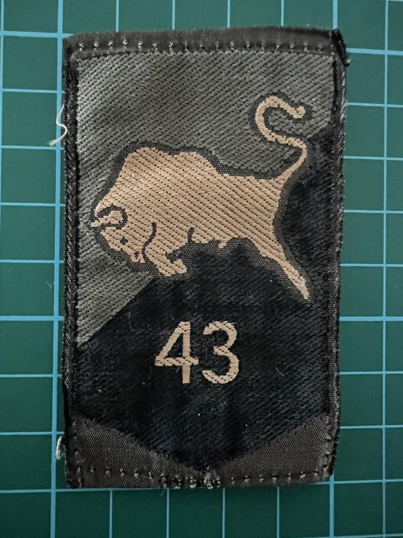 Netherlands Army 43rd Mechanized Brigade Patch