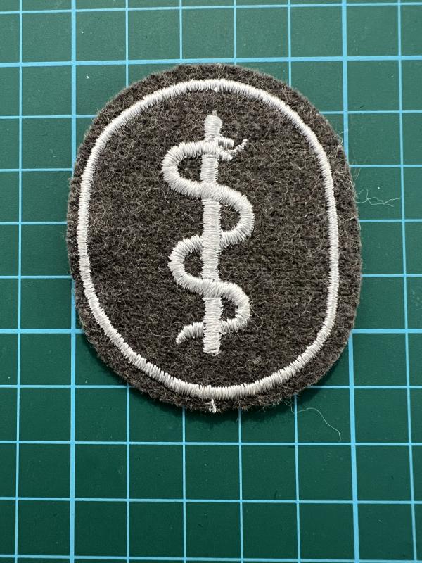 East German GDR Medical Arm Patch