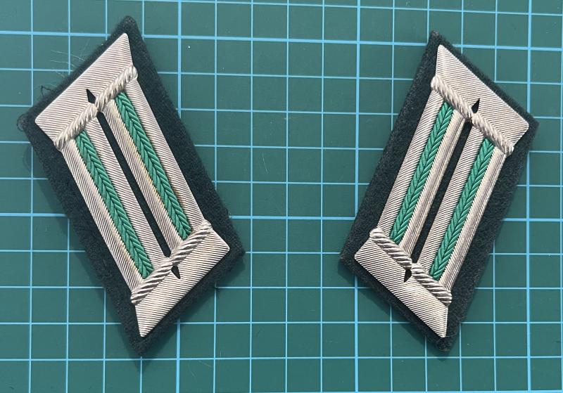 East German Collar tabs, People's Police