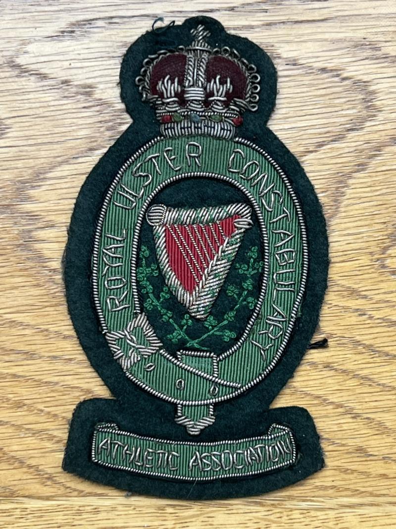 Royal Ulster Constabulary Athletic Association Blazer Badge