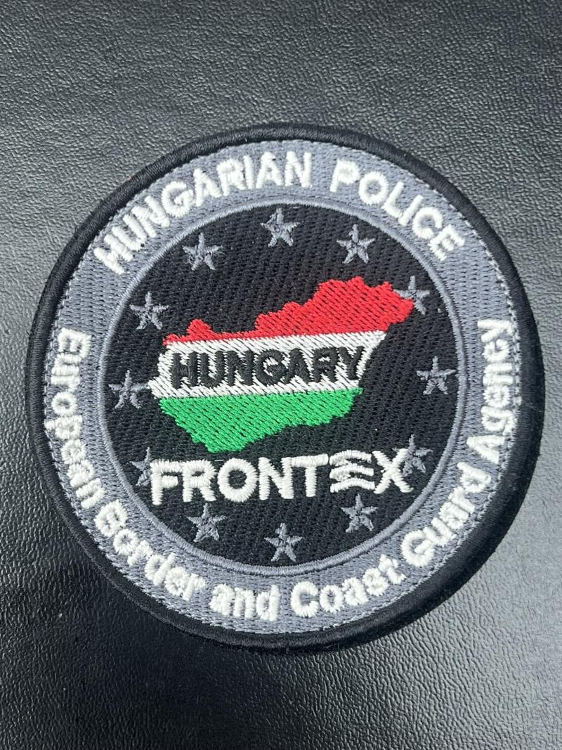 Hungarian Police FRONTEX  Patch