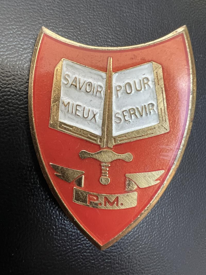 Senegal Prytanee Militaire De Saint-Louis Pocket Badge