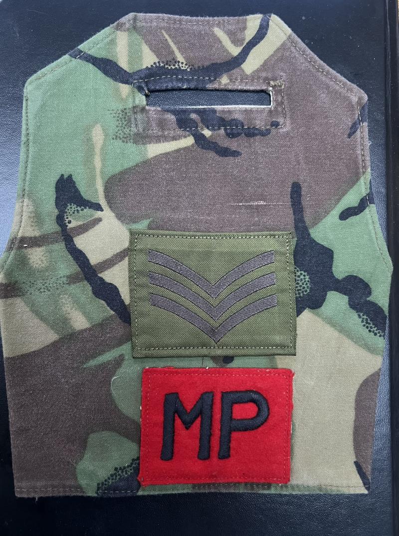 British MP DPM Sergeants Brassard RMP