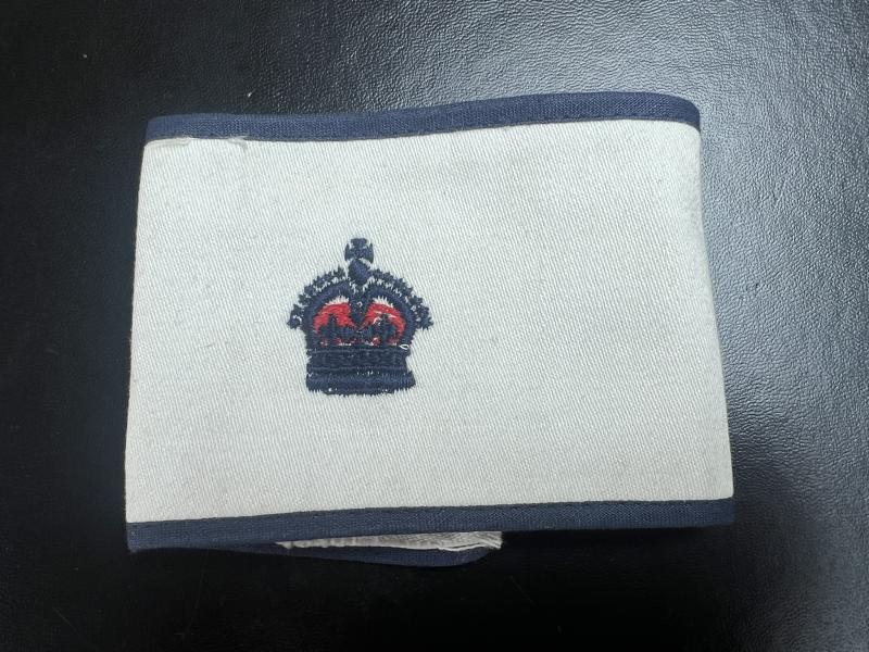 Canadian Naval Patrol Brassard worn by Dutymen, Boatswains and Regulators, circa 1945 - 1955.