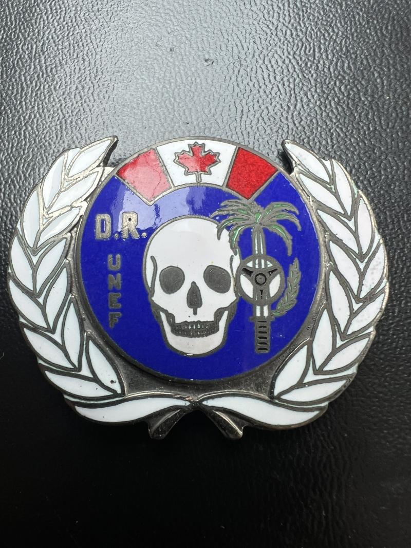 United Nations Emergency Force Canada Beret Badge