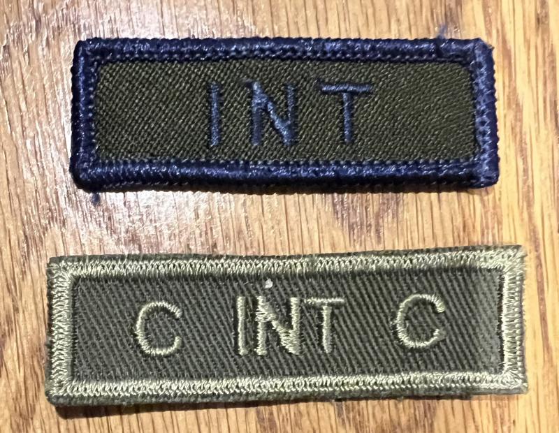 Canadian Intelligence Corps Combat Titles