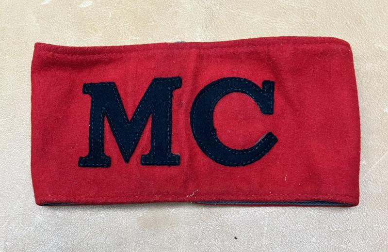 British Movement Control Armband WW2