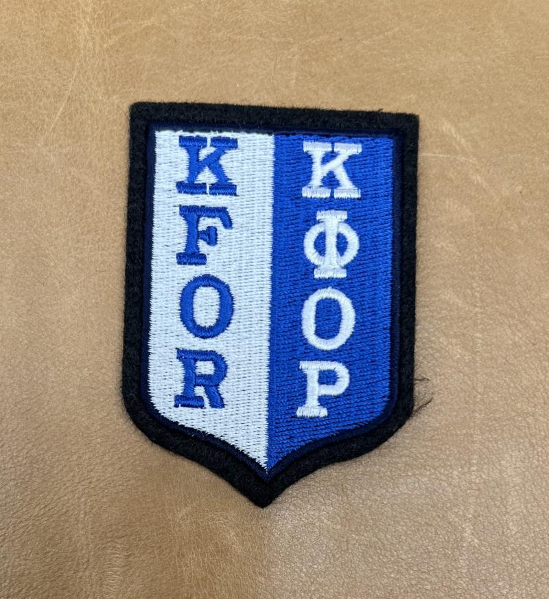 KFOR Embroidered Patch