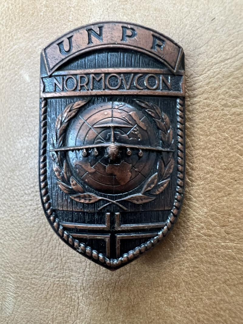 Norway UNPF Pilots Badge Numbered 0171