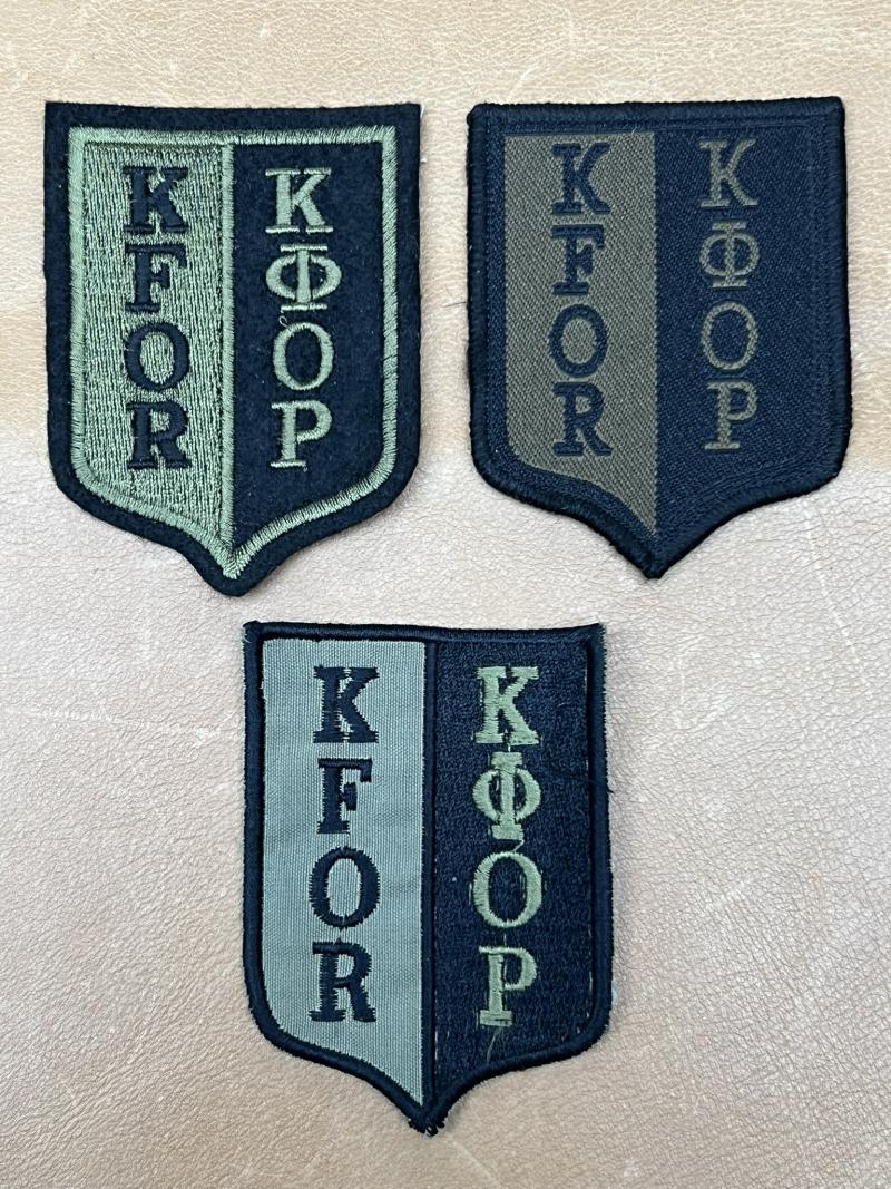 NATO KFOR Kosovo Force Group of 3