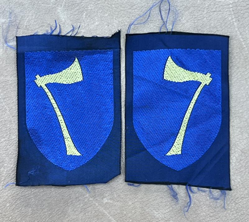 NATO Northern Army Group Pair Silk Woven