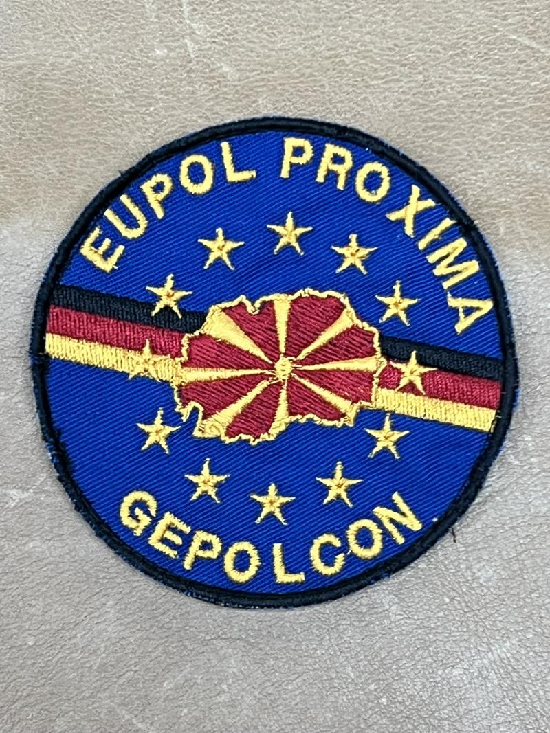 German EUPOL PROXIMA German Police Contingent