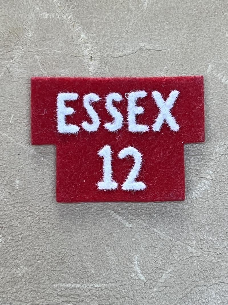 ESSEX 12, 1952-56 Home Guard Phase 2 Designation