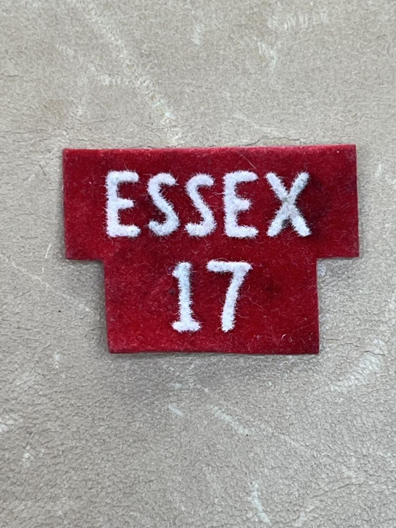 ESSEX 17, 1952-56 Home Guard Phase 2 Designation