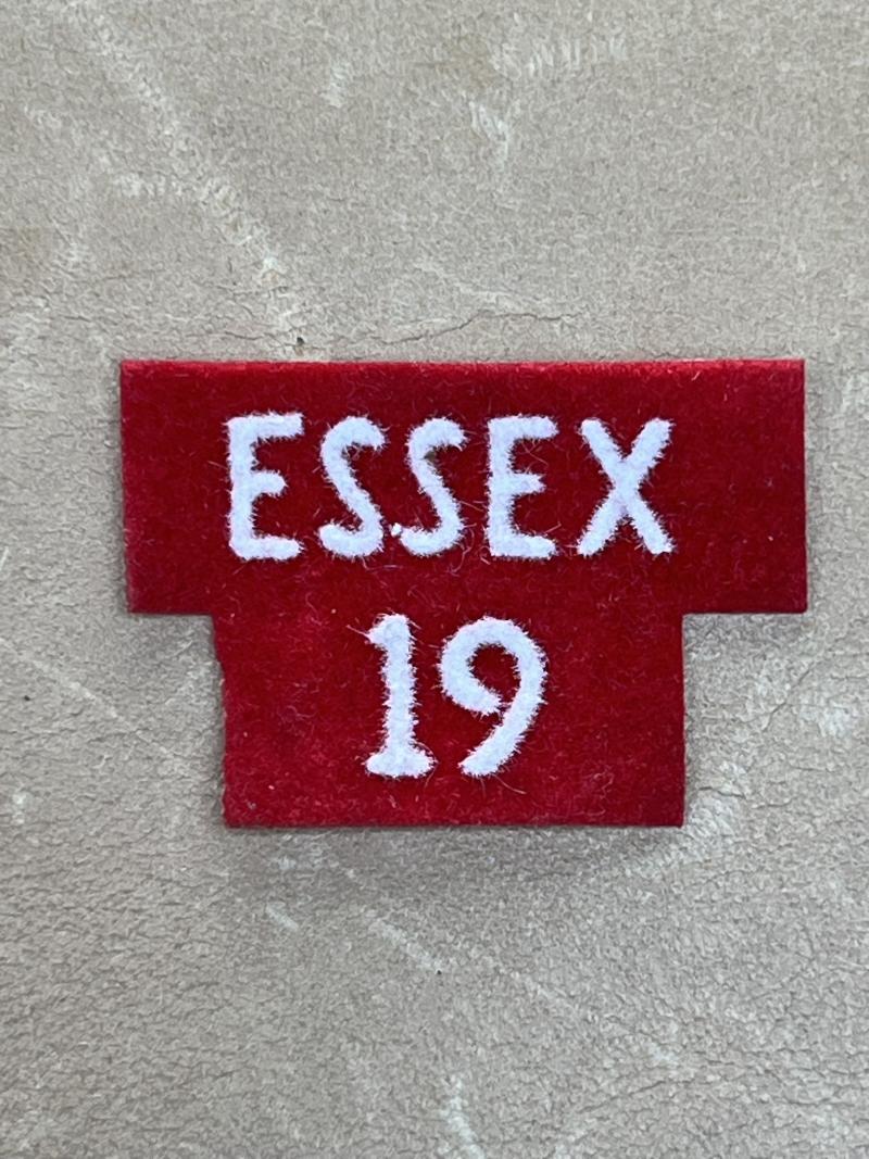 ESSEX 19, 1952-56 Home Guard Phase 2 Designation