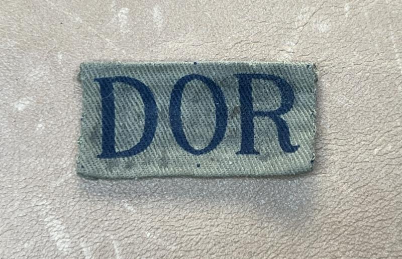 WW2 Printed Home Guard Dorset County Title