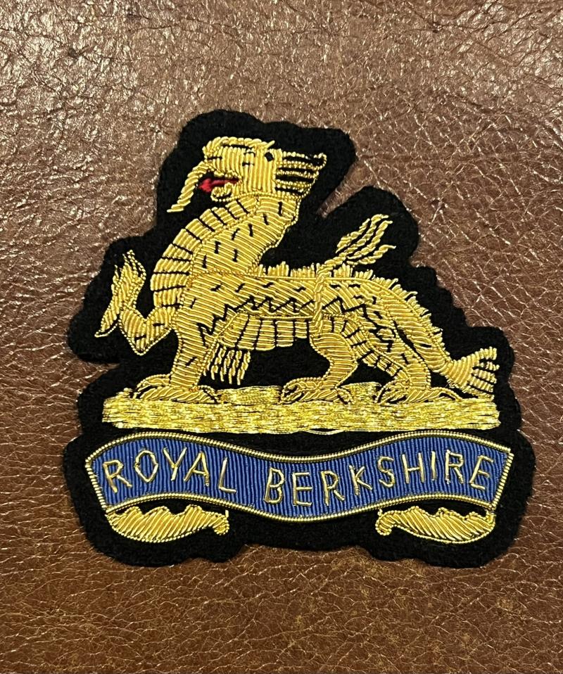 Royal Berkshire Regiment Blazer Badge