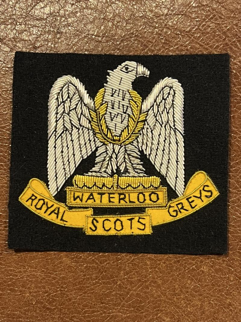 Royal Scots Greys Blazer Badge