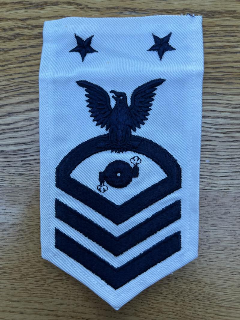 US Navy Master CPO Boilerman