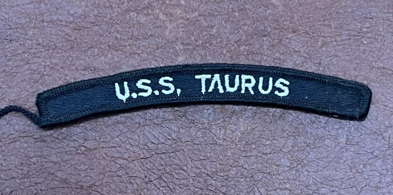 US Navy USS Taurus Rocker