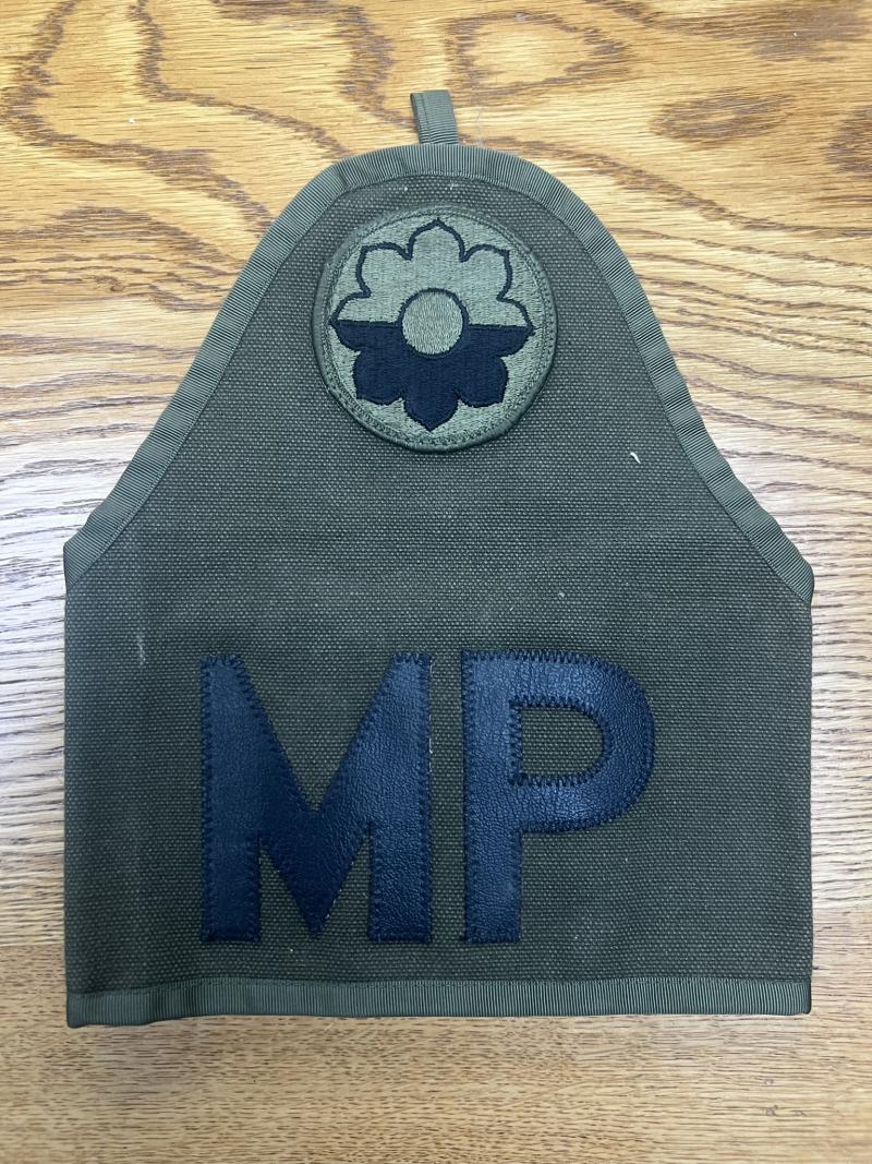 US 9th Infantry Division MP Brassard