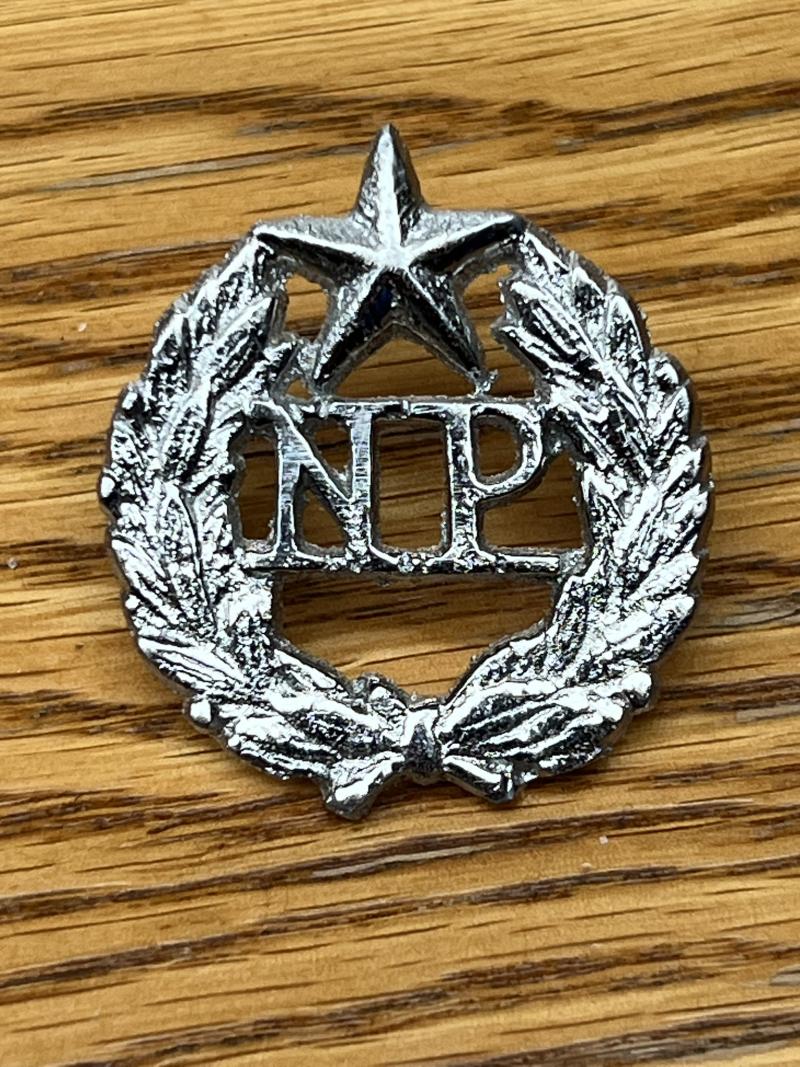 Pakistan Naval Police Cap Badge