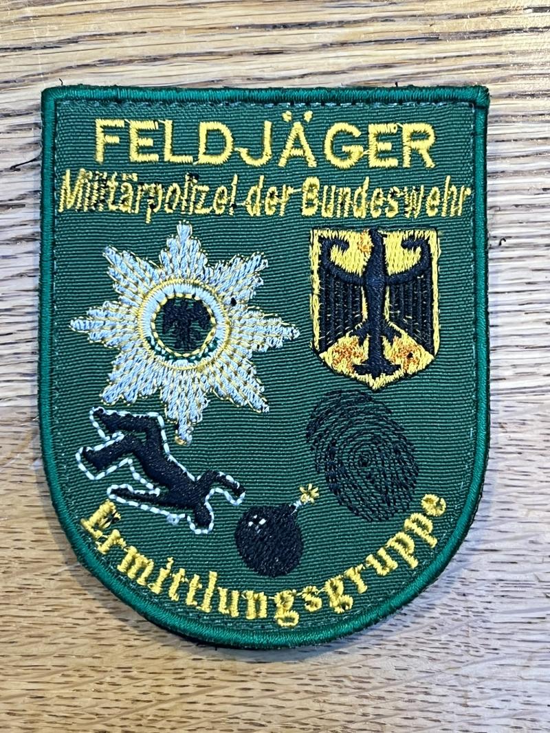 German Military Police Feldjager  Investigation Group Afghanistan