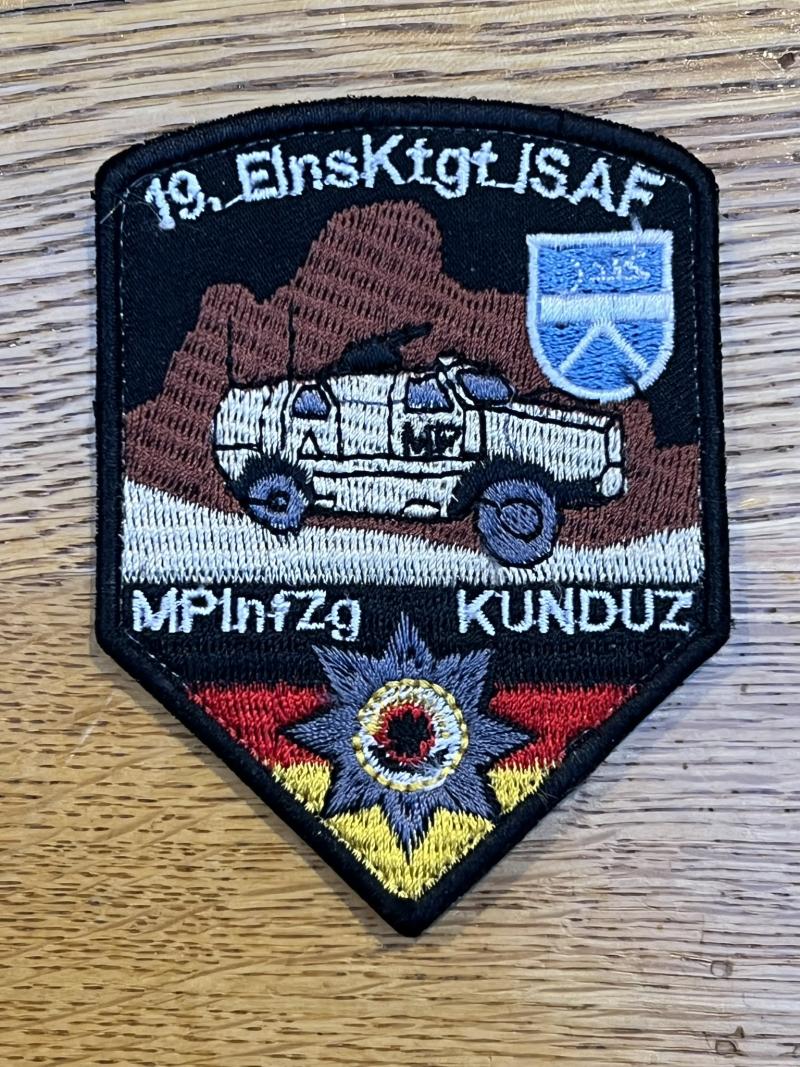 German Military Police Feldjager Kunduz City Afghanistan