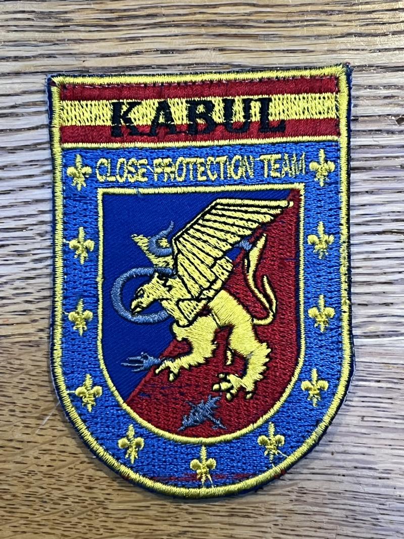 Spain Military Police Close Protection Team Kabul Afghanistan