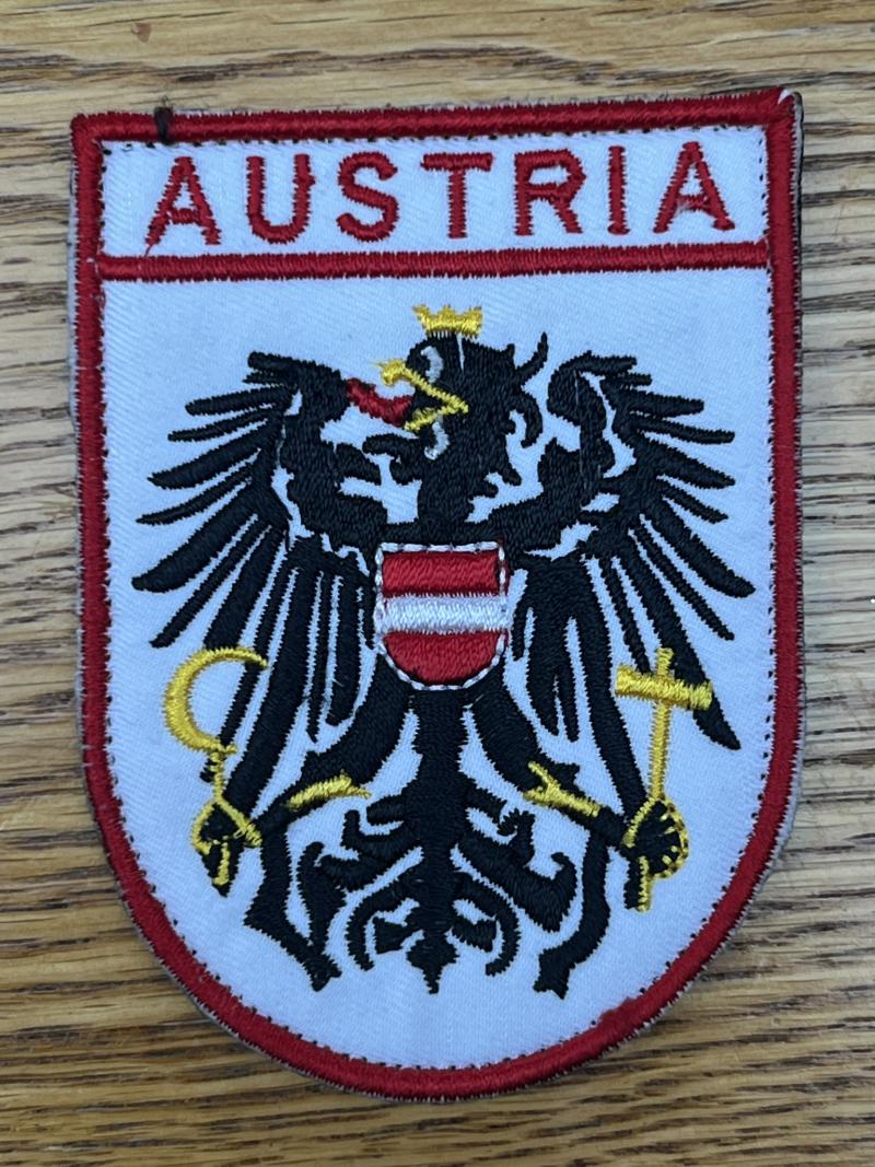 Austrian Army Patch Afghanistan made