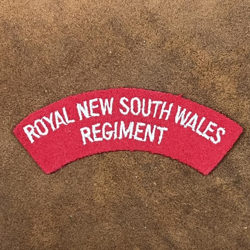 Royal New South Wales Regiment Shoulder Title