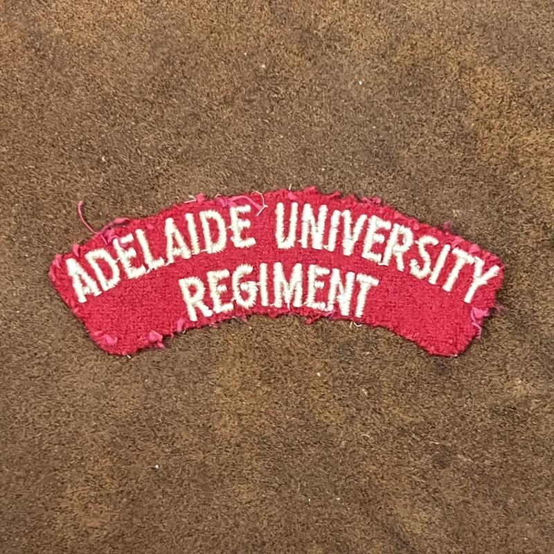 Adelaide University Regiment Shoulder Title
