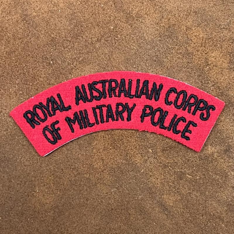 Royal Australian Corps Military Police Shoulder Title
