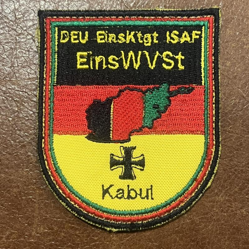 German DEU EinsKtgt ISAF Eins WVSt Kabul Afghanistan
