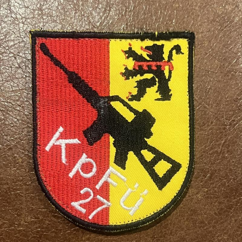 German KpFu 27 Patch
