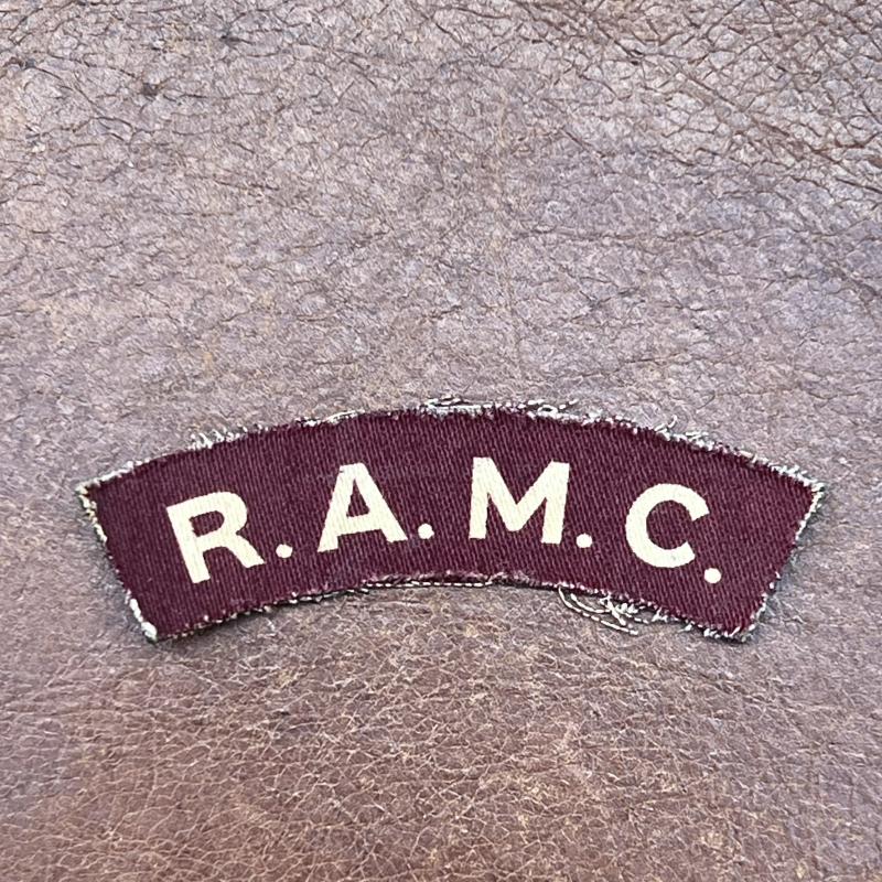 Royal Army Medical Corps RAMC Shoulder Title WW2