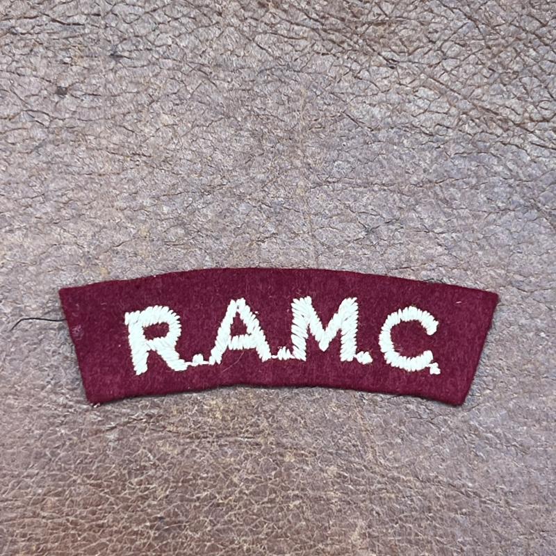 Royal Army Medical Corps RAMC Shoulder Title