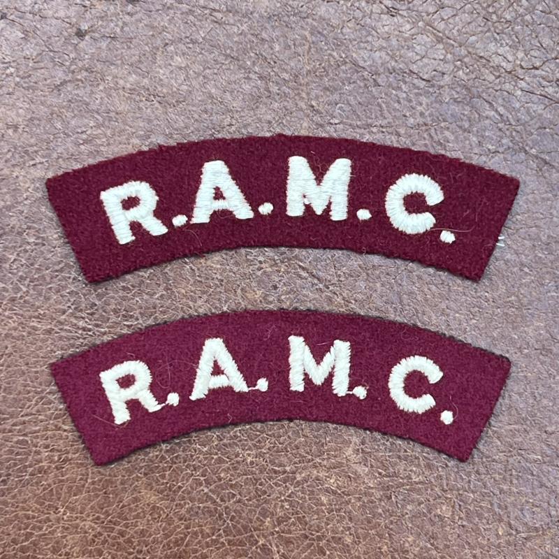 Royal Army Medical Corps RAMC Shoulder Titles