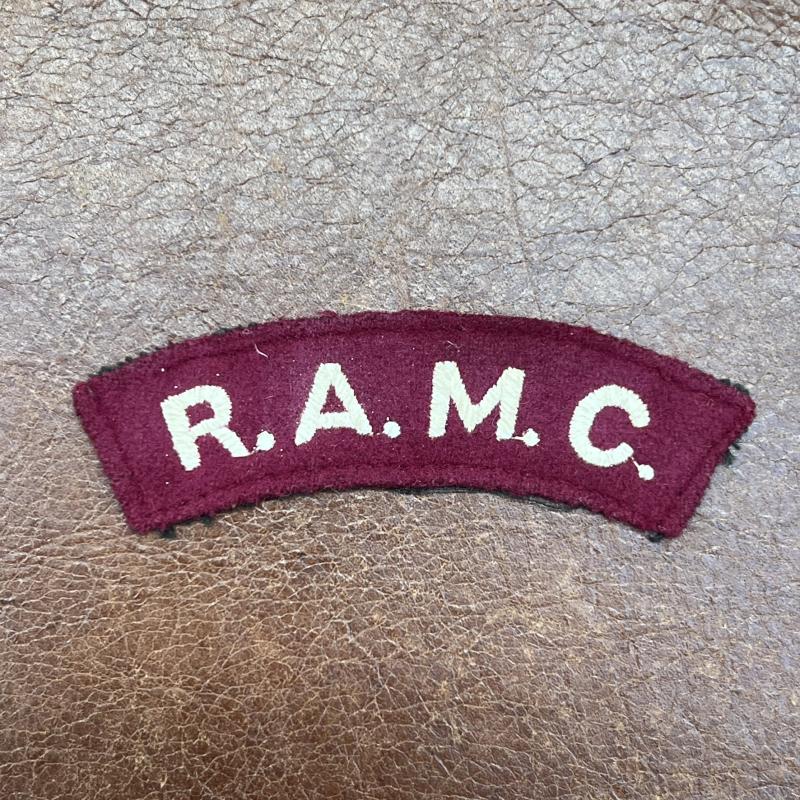 Royal Army Medical Corps RAMC Shoulder Title