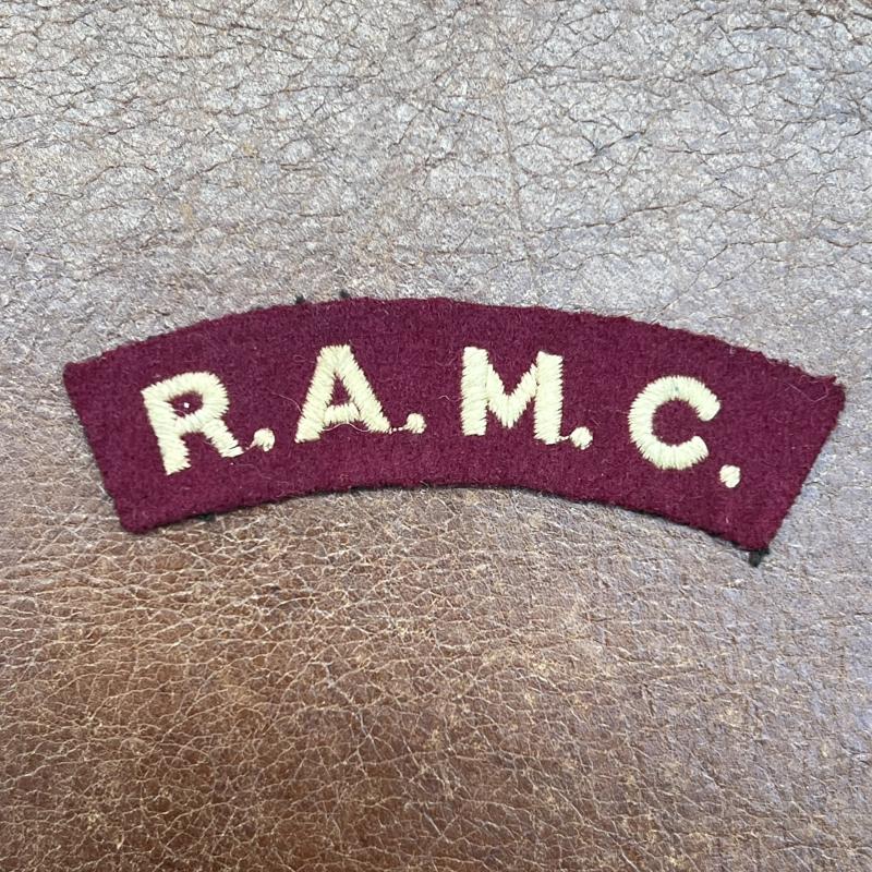 Royal Army Medical Corps RAMC Shoulder Title