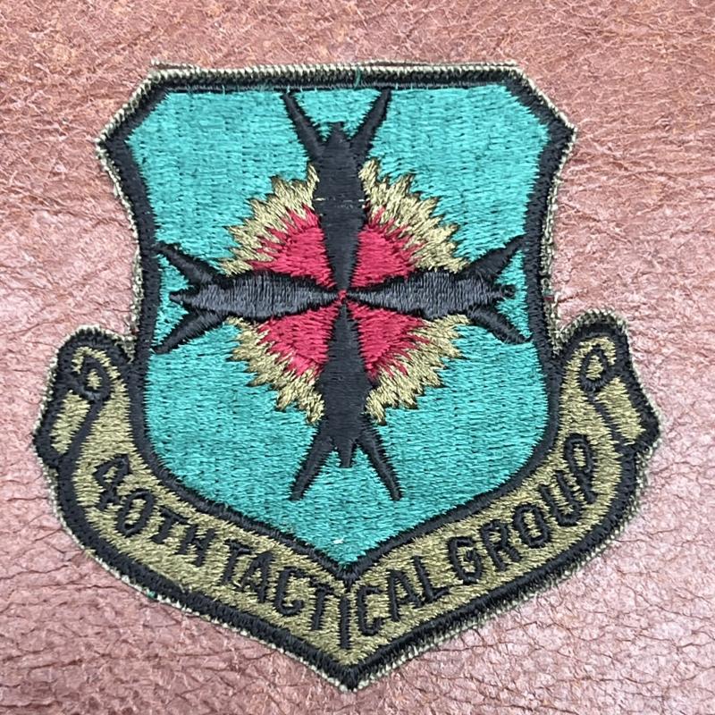 USAF 40th Tactical Group Aviano Air Base Italy