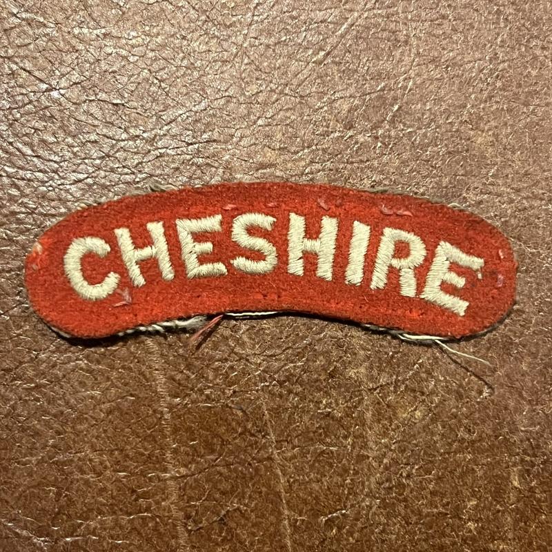 Cheshire Regiment Shoulder Title
