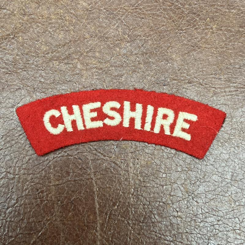 Cheshire Regiment Shoulder Title