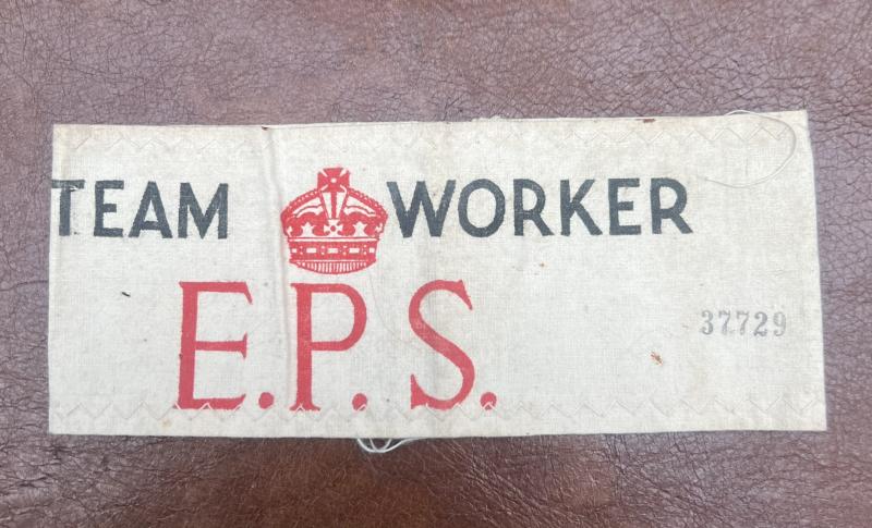 New Zealand WW2 Team Worker Emergency Precautions Service Armband