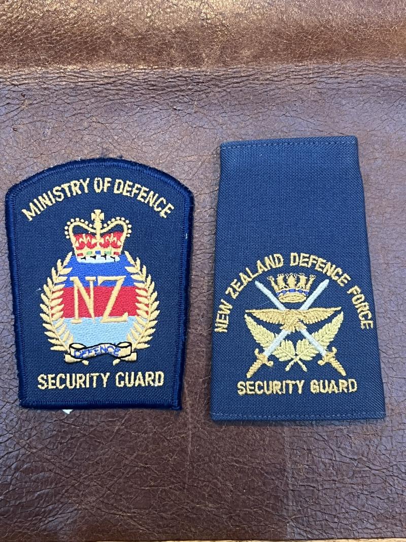 New Zealand Ministry of Defence Security Guard & Defence Force Security Guard